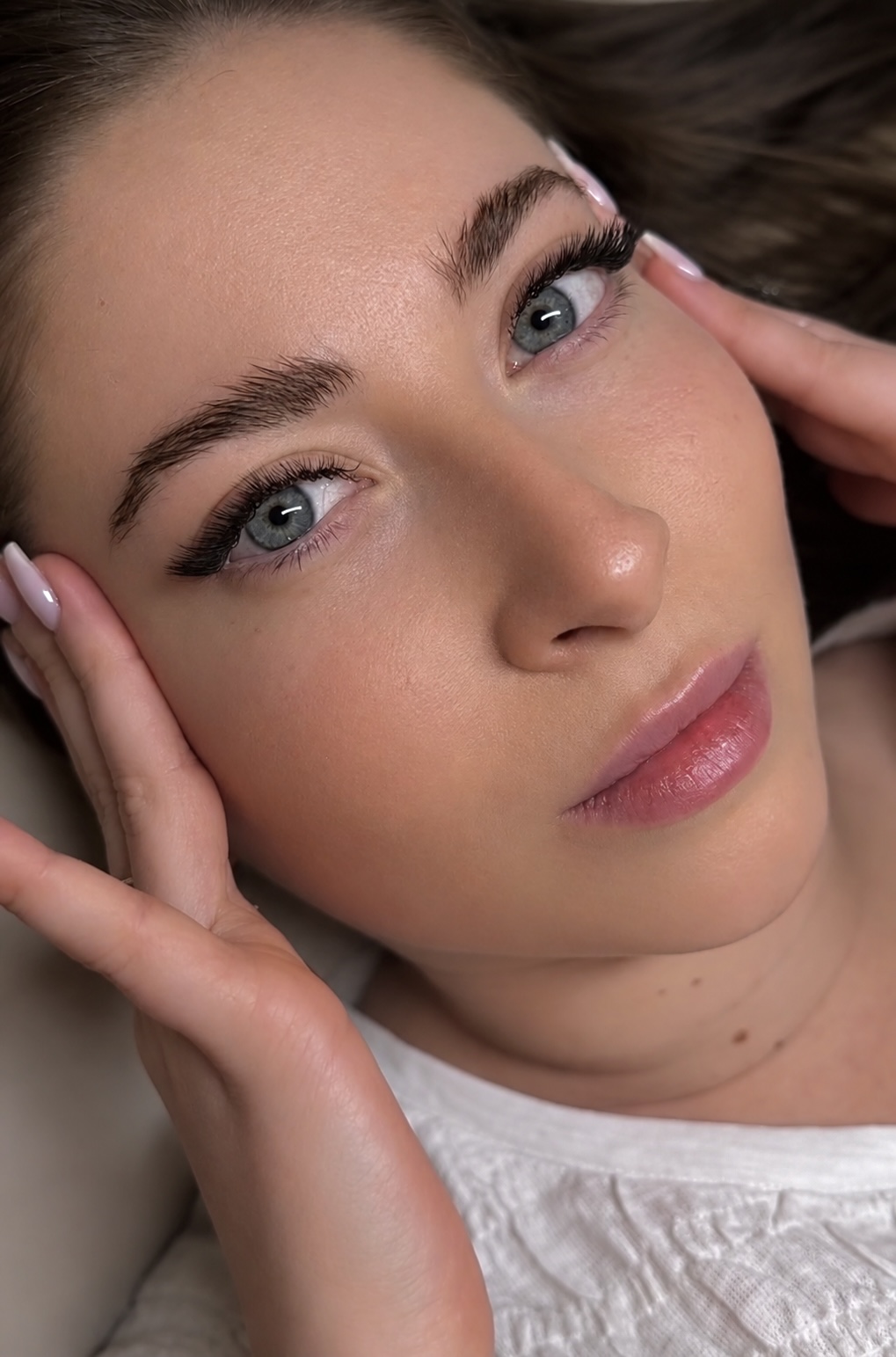 Extension de cils volume réalisé par Yaroslava Astrova